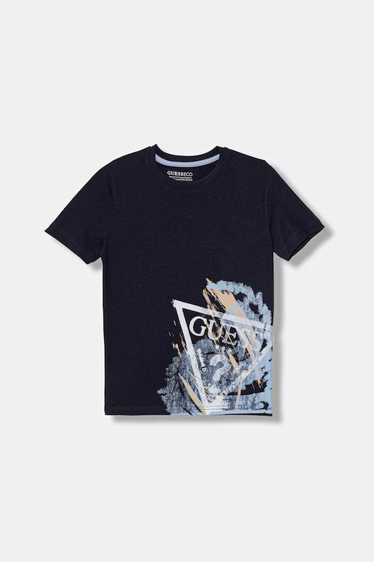 GUESS KIDS TRIANGLE LOGO T SHIRT