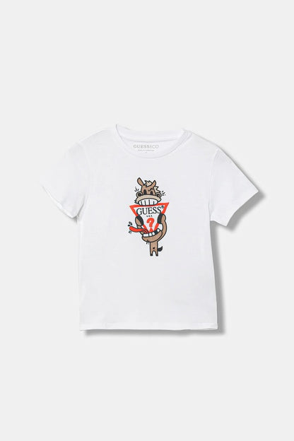 GUESS KIDS DONKEY LOGO T SHIRT