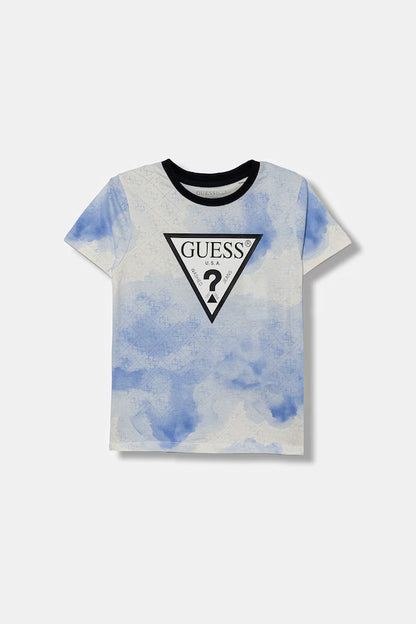 GUESS KIDS TRIANGLE LOGO T SHIRT
