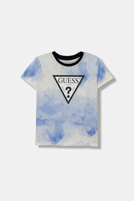 GUESS KIDS TRIANGLE LOGO T SHIRT