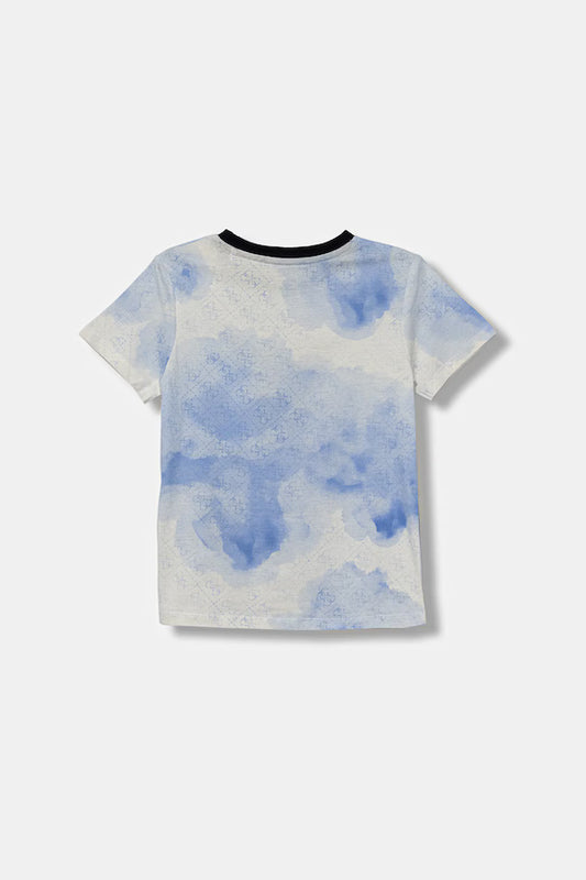GUESS KIDS TRIANGLE LOGO T SHIRT