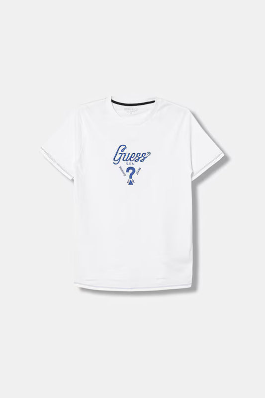 GUESS KIDS GRAPHIC LOGO OVERSIZE T SHIRT