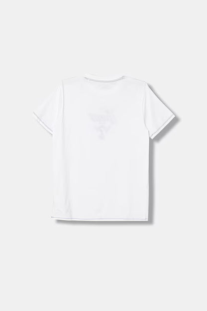 GUESS KIDS GRAPHIC LOGO OVERSIZE T SHIRT