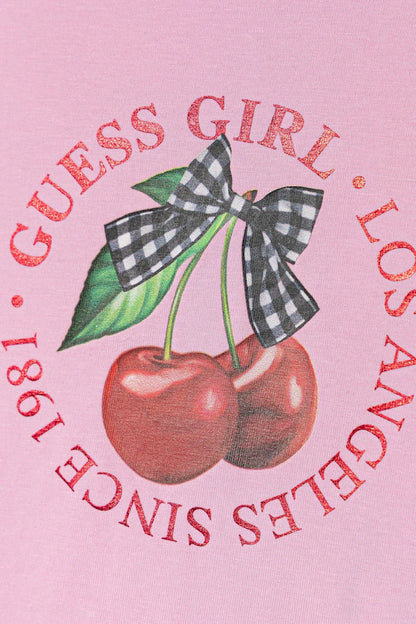 GUESS KIDS CHERRY CROP TOP