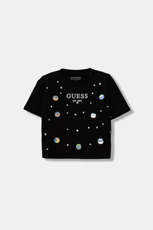 GUESS KIDS MIDI SEQUINS T SHIRT