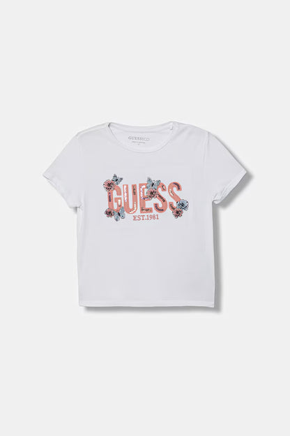 GUESS KIDS SEQUINS T SHIRT