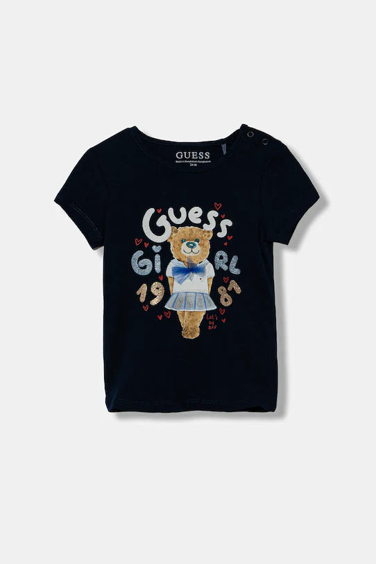 GUESS KIDS TEDDY BEAR T SHIRT
