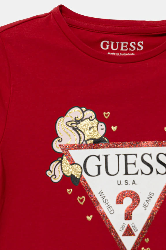 GUESS KIDS TRIANGLE T SHIRT