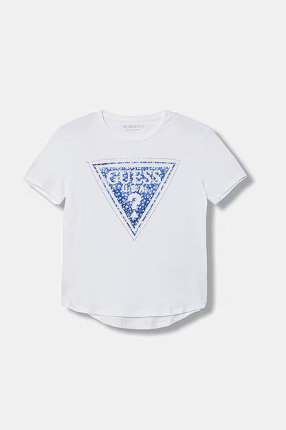 GUESS KIDS HIGH LOW JERSEY T SHIRT