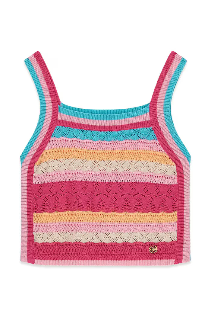GUESS KIDS SL CROCHET TOP