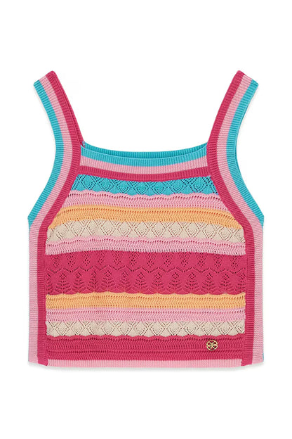 GUESS KIDS SL CROCHET TOP