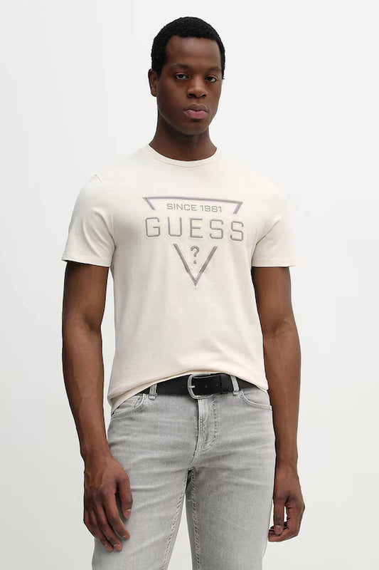 GUESS MAN BSC PRINTED T SHIRT