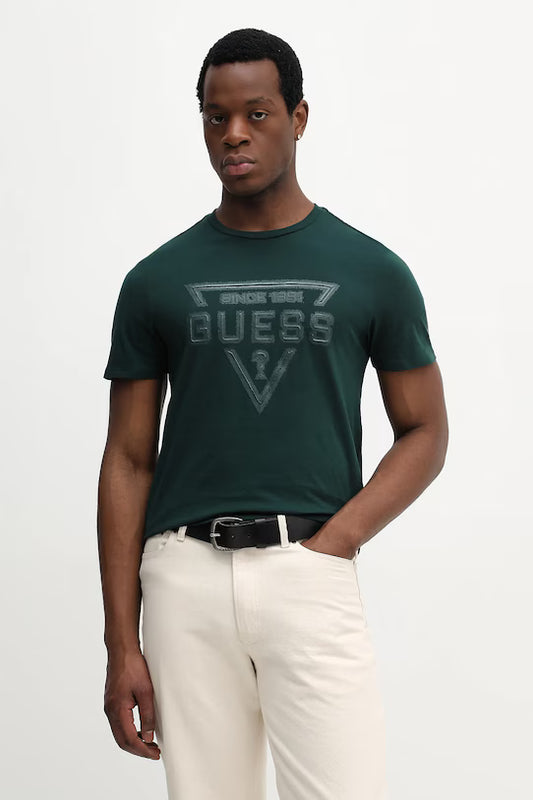 GUESS MAN BSC PRINTED T SHIRT