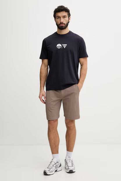 GUESS MEN'S COTTON T-SHIRT WITH ELASTANE X NORTH SAILS