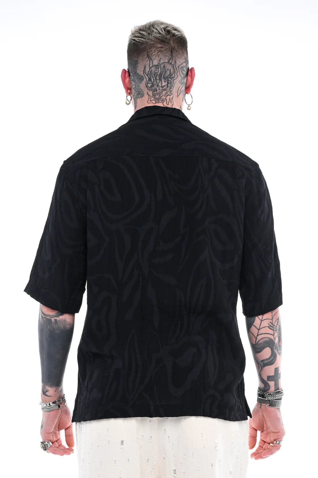STEFAN FASHION LEAFLIKE SHIRT