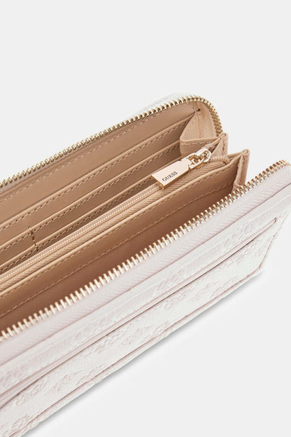 GUESS WOMAN ANISE LARGE ZIP AROUND WALLET