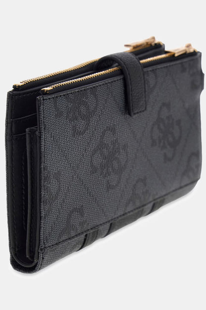 GUESS LAUREL II SLG DBL ZIP WALLET