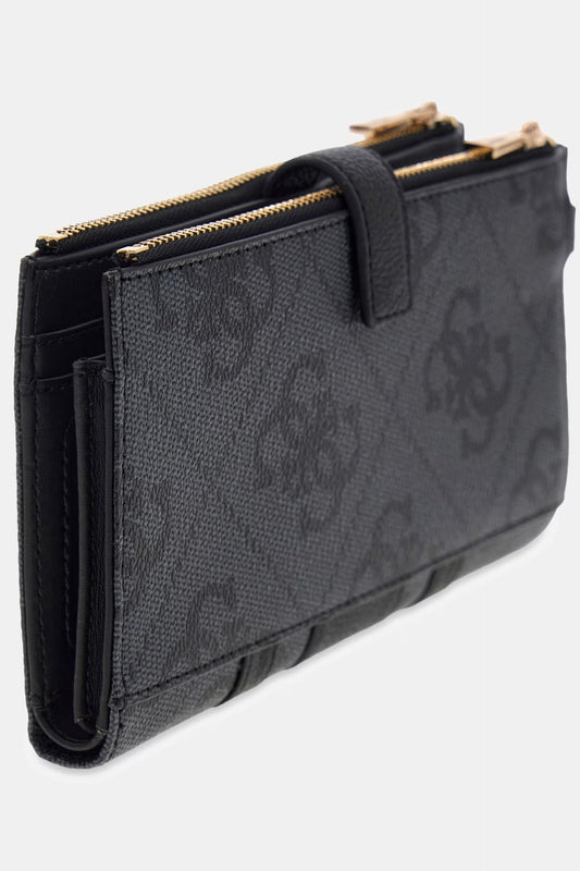 GUESS LAUREL II SLG DBL ZIP WALLET