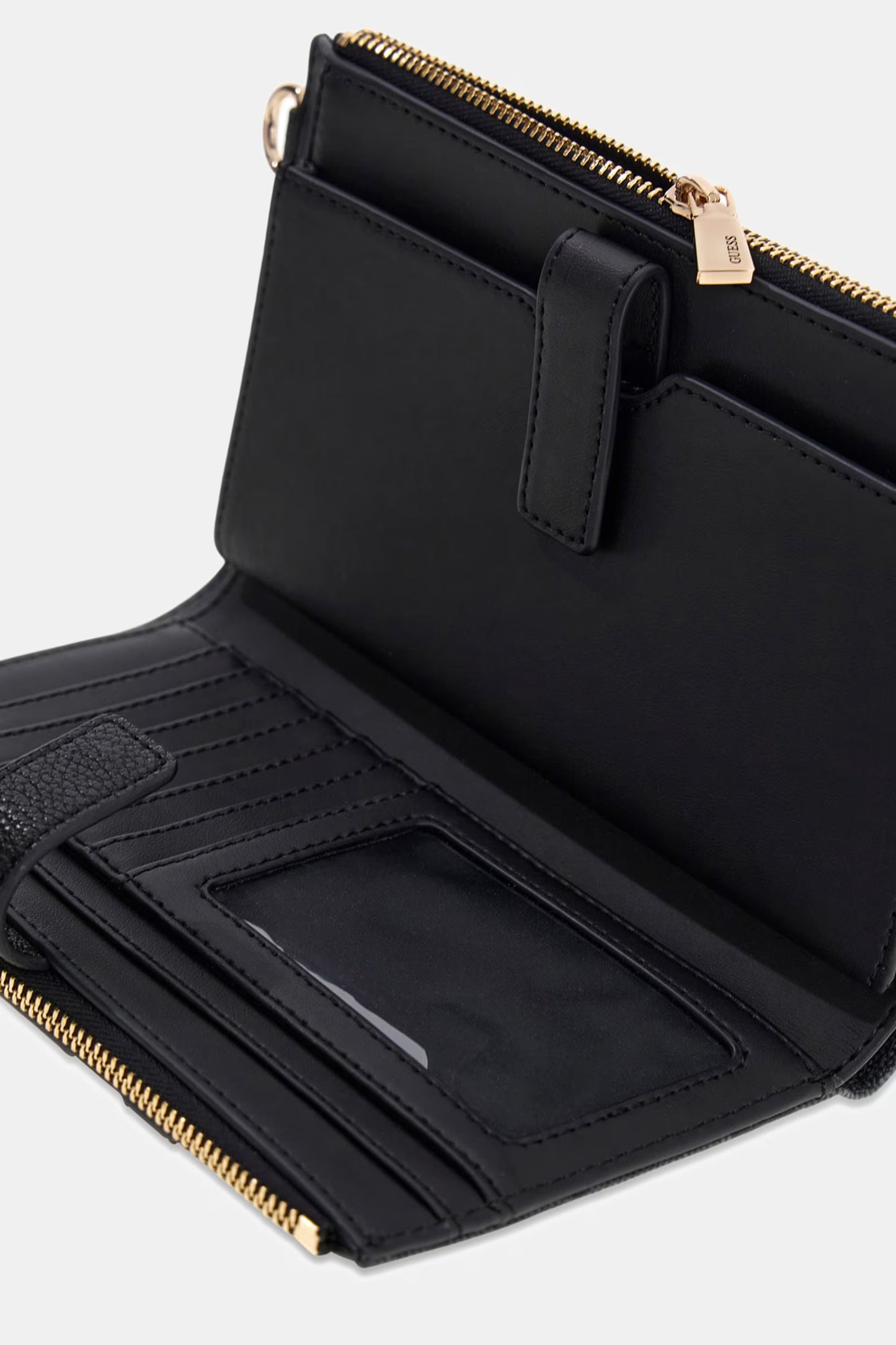 GUESS LAUREL II SLG DBL ZIP WALLET