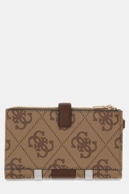 GUESS LAUREL II SLG DBL ZIP WALLET
