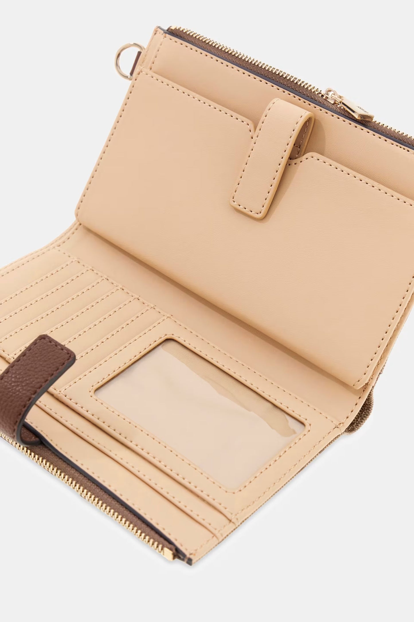 GUESS LAUREL II SLG DBL ZIP WALLET