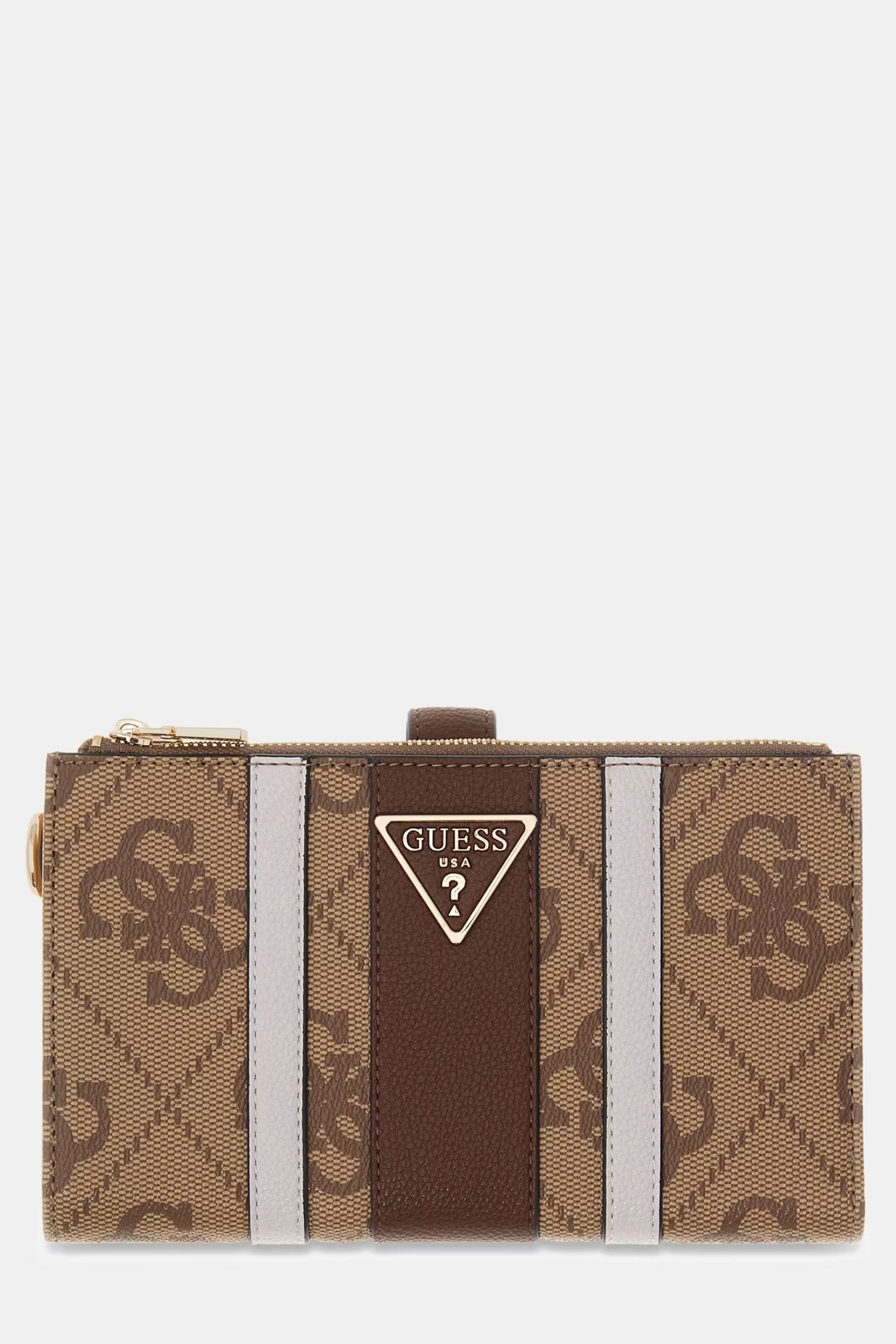 GUESS LAUREL II SLG DBL ZIP WALLET