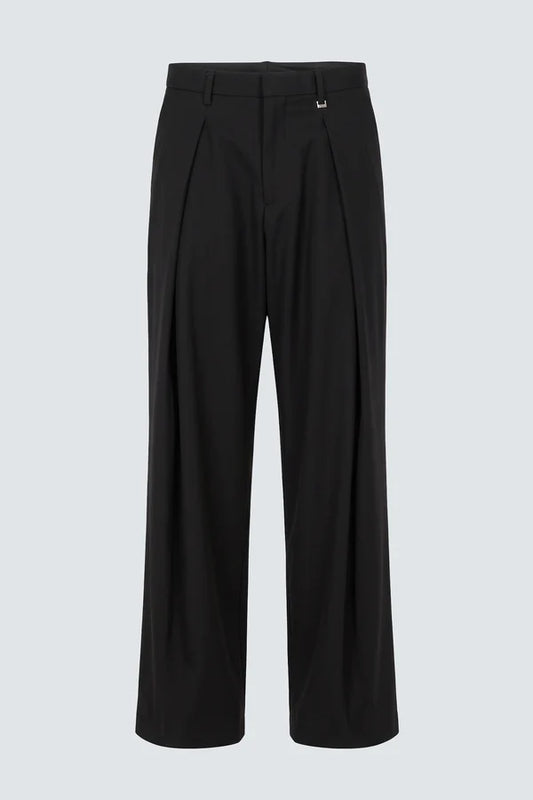 IM BRIAN PLEATED WIDE LEG SMART TROUSER