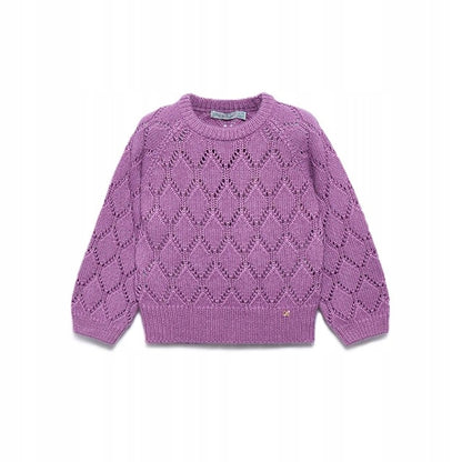 MAYORAL ABEL&LULA  GIRLS KNITTED GLITTER JERSEY