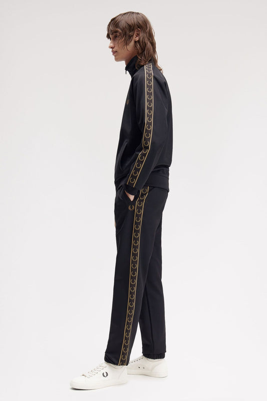 FRED PERRY CONTRAST TAPE TRACK PANTS