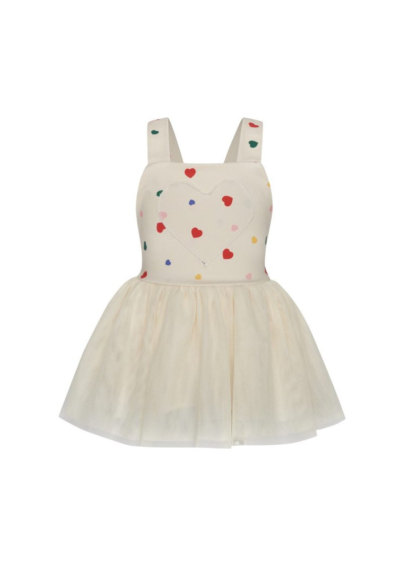TWO IN A CASTLE TUTU DUNGAREES DRESS