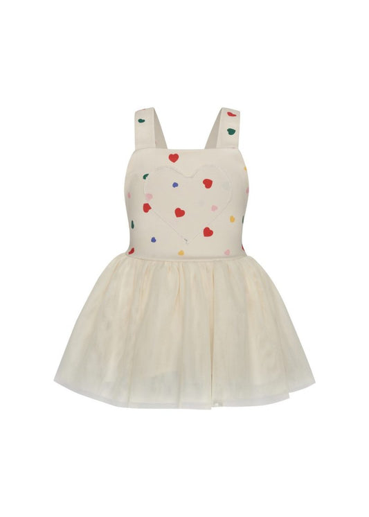 TWO IN A CASTLE TUTU DUNGAREES DRESS
