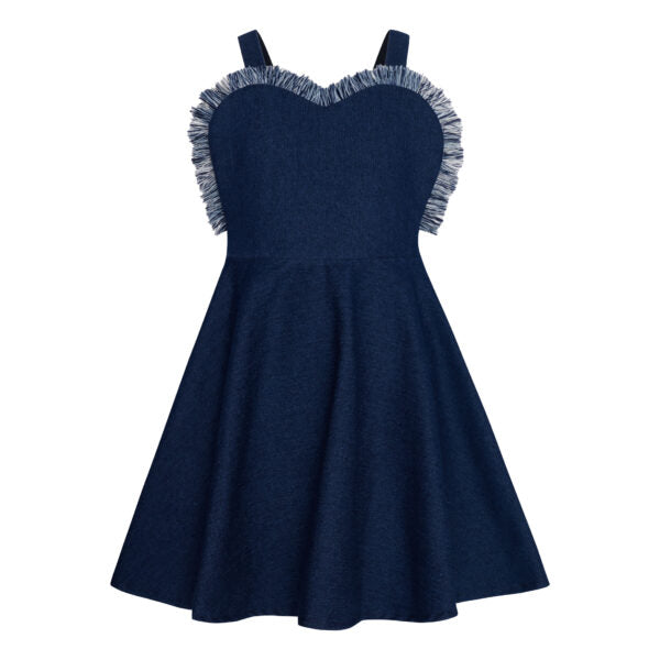 TWO IN A CASTLE ALL THE BLUESDENIM DRESS