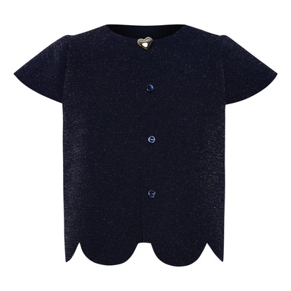 TWO IN A CASTLE BLUE SKY SPARKLY TOP