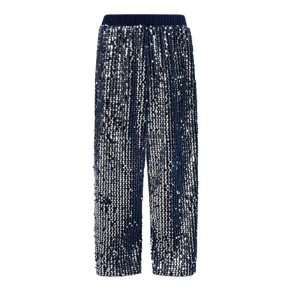 TC SPARKLING NIGHT SET VELVET TOP & SEQUIN PANTS