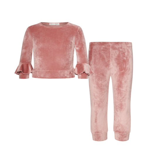 TWO IN A CASTLE ROMANTIC VELVET SET