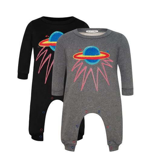 TWO IN A CASTLE UNIVERSE OF LOVE JUMPSUIT