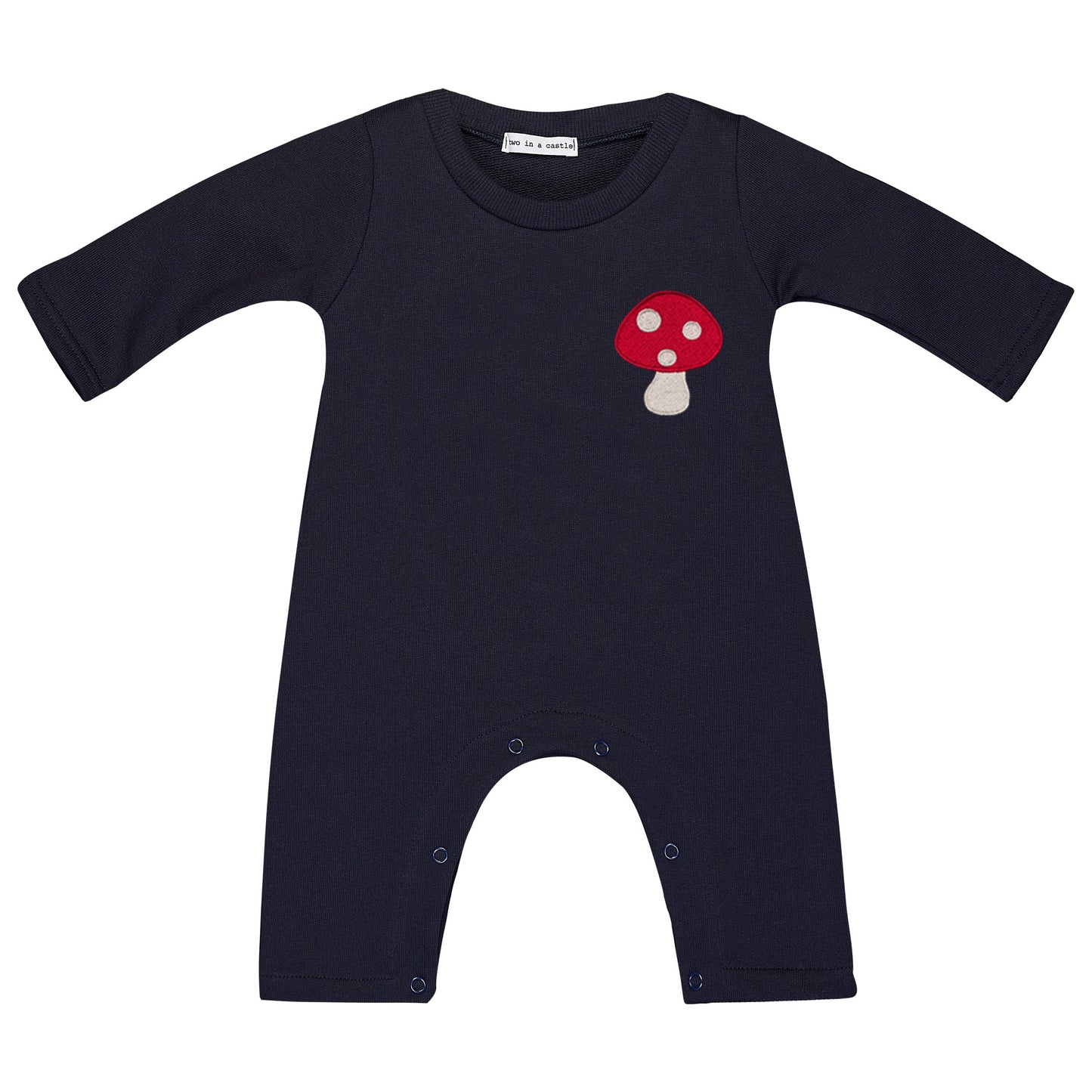 TWO IN A CASTLE MR MUSHROOM EMBROIDERED JUMPSUIT