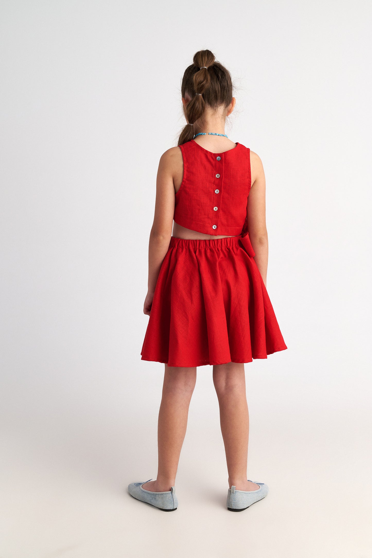 TWO IN A CASTLE THE RUBY RAMIE SIDE CUT DRESS