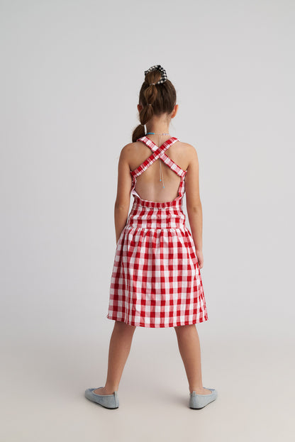 TWO IN A CASTLE MAY PICNIC SET WITH BACKLESS TOP & MIDI SKIRT