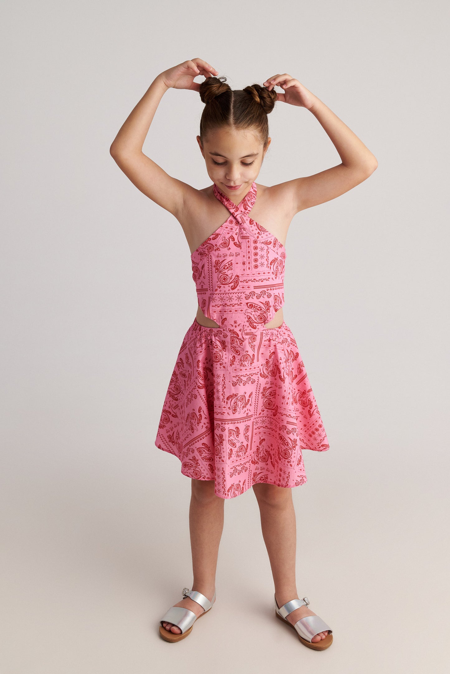TWO IN A CASTLE BANDANA SCARF DRESS