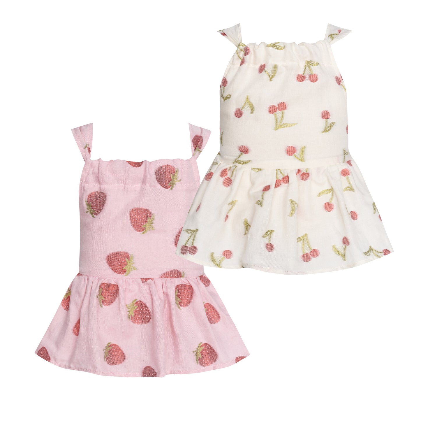 TWO IN A CASTLE SUMMER TART RUFFLE BACKLESS ROMPER