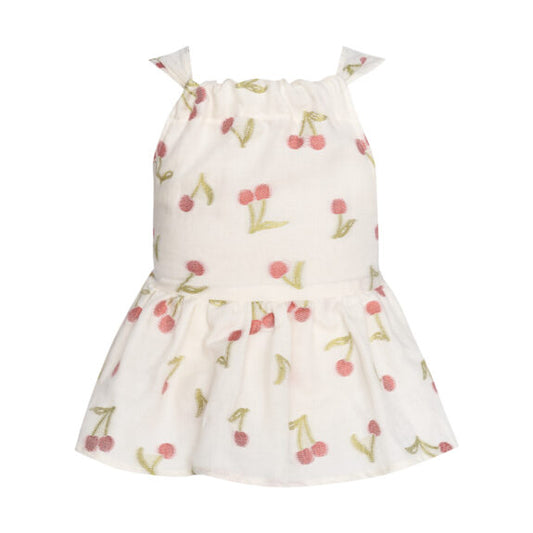 TWO IN A CASTLE SUMMER TART RUFFLE BACKLESS ROMPER