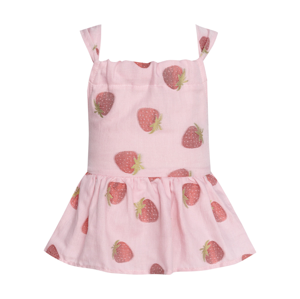 TWO IN A CASTLE SUMMER TART RUFFLE BACKLESS ROMPER
