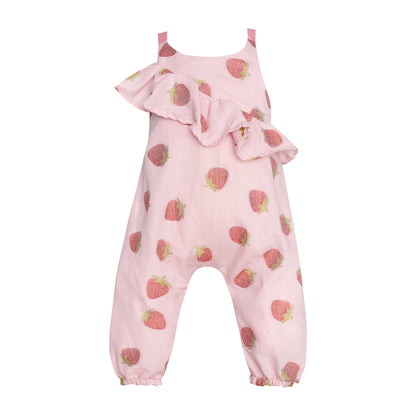TWO IN A CASTLE SUMMER TART RUFFLE HAREM JUMPSUIT
