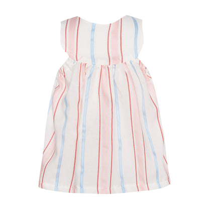 TWO IN A CASTLE PRETTY LITTLE THINGS SET Ð STRIPED DRESS & PANTIES
