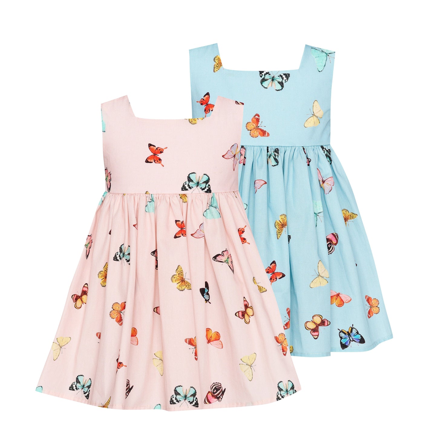 TWO IN A CASTLE BUTTERFLY SKY PRINCESS BABY DRESS