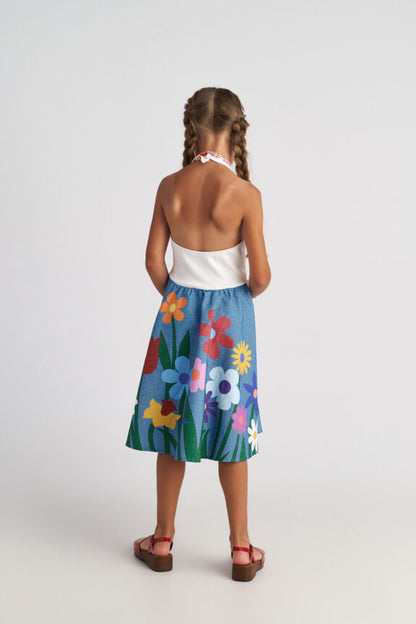 TWO IN A CASTLE BOTANICAL TANK TOP FLOWER DRESS