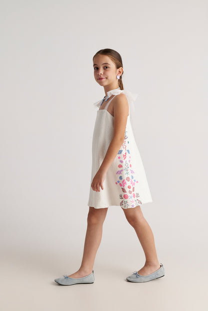 TWO IN A CASTLE MERMAID & SHELLS SEQUIN MINI DRESS