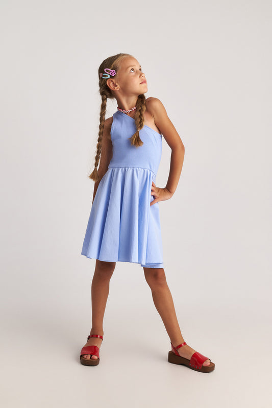 TWO IN A CASTLE SIMPLE IDEA BALLERINA ONE SHOULDER DRESS