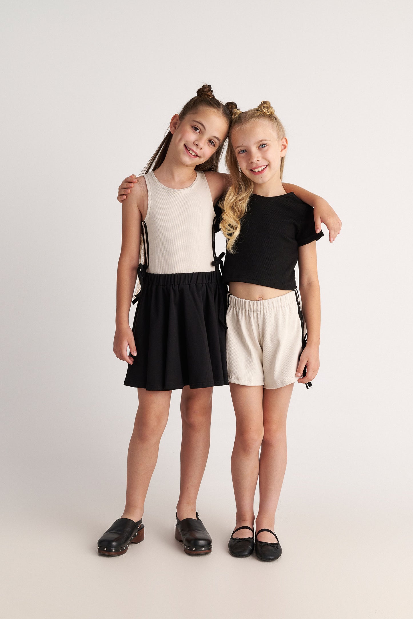 TWO IN A CASTLE MODERN CINDERELLA BALLET TOP & SHORTS SET